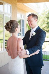 The General's Daughter Sonoma wedding - photography by Anna Hogan - photo 16 - first look