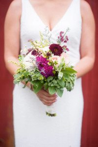 Straus Home Ranch in Marshall, CA - wedding photography by Anna Hogan - photo 34 bridal bouquet