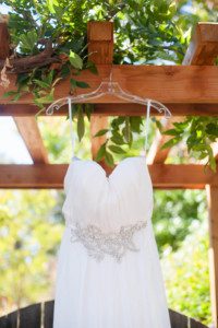Healdsburg Country Gardens Wedding - Anna Hogan Photography - photo 6 - wedding gown