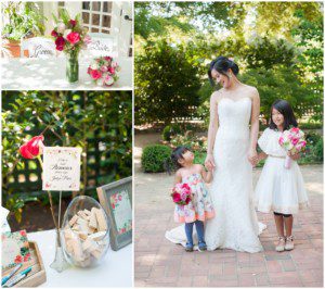 Wedding at Elizabeth Gamble Gardens, decor, flower girls, wedding photography Palo Alto