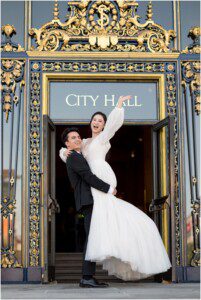 SF City Hall wedding photographer