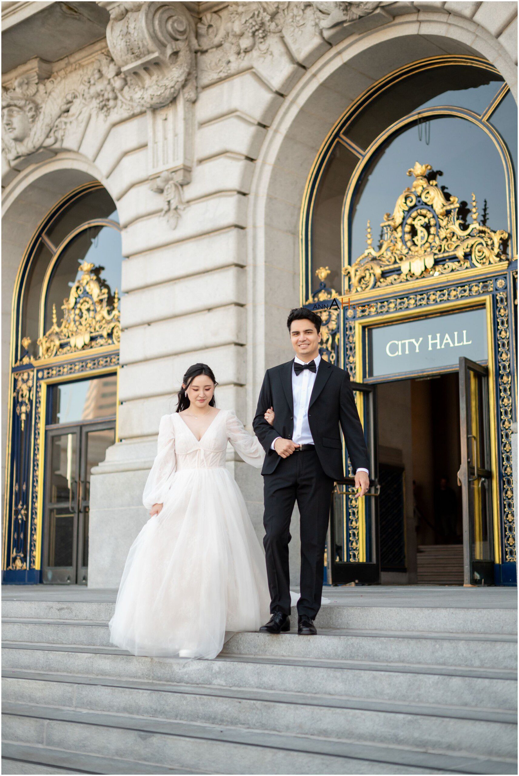 grand exit at San Francisco city hall 