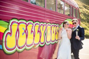 married couple with Jelly Buss