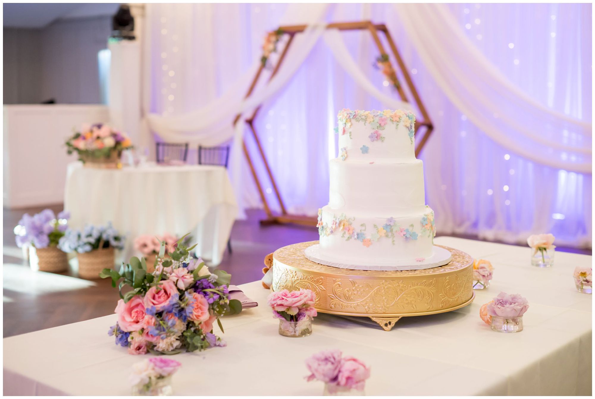 Wedding rings close-up creative shot