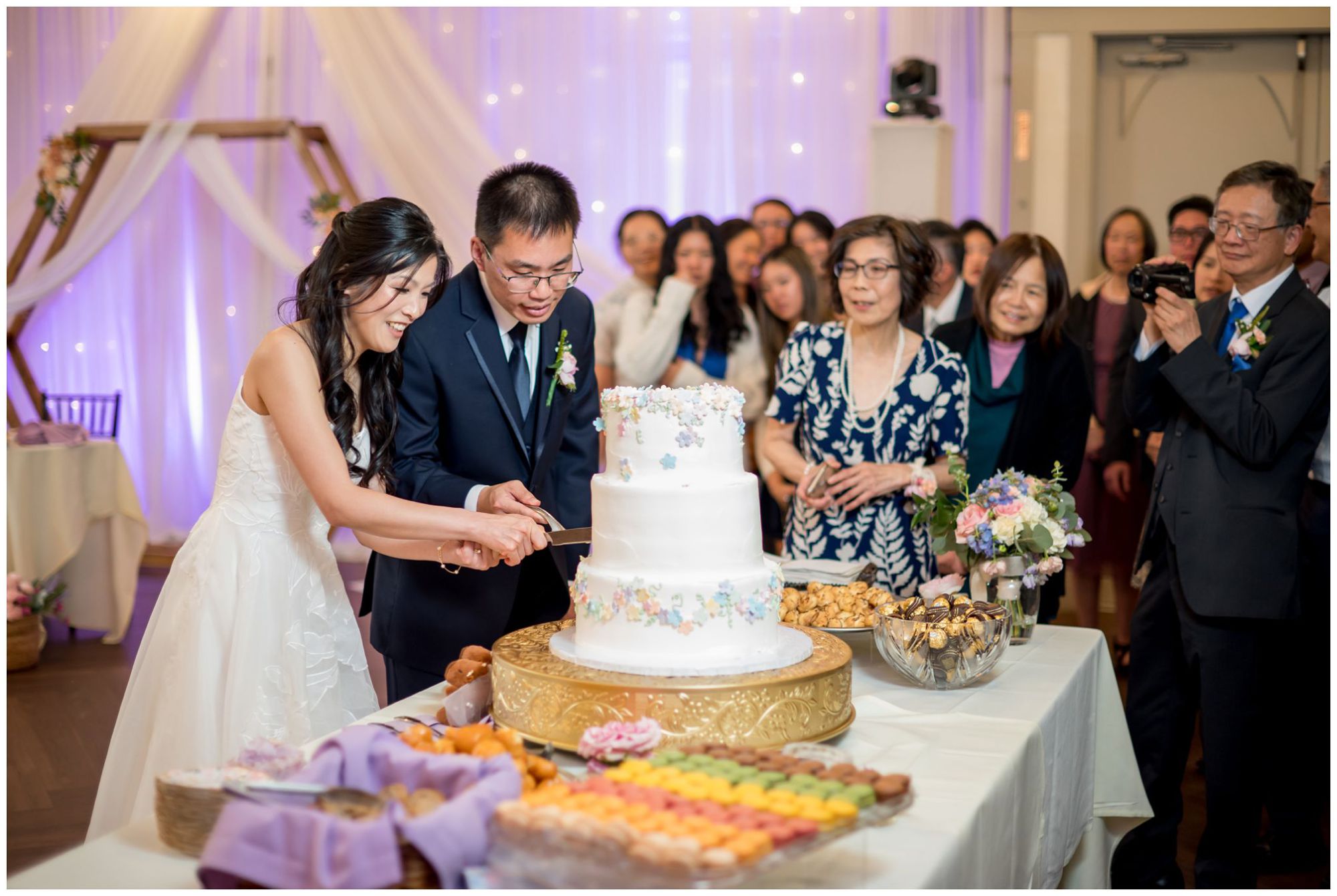 Elegant light and airy portrait